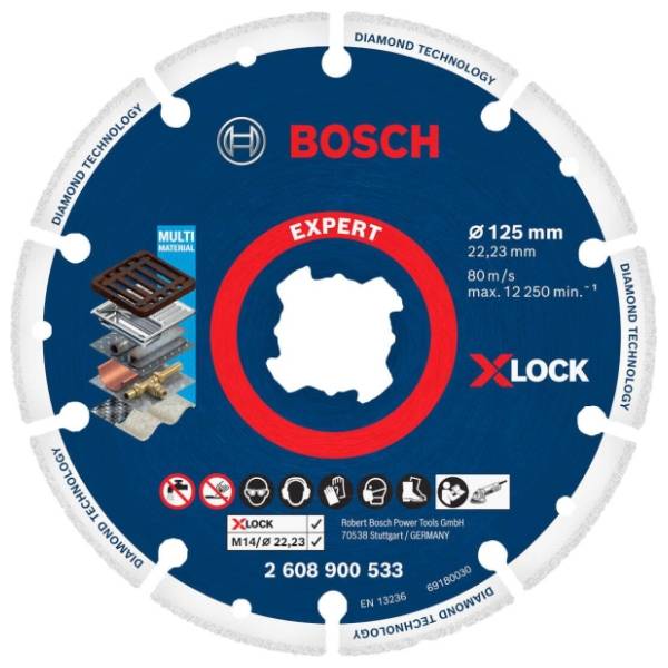 BOSCH 125 x 22,23 mm 2608900533 dijamantska rezna ploča
