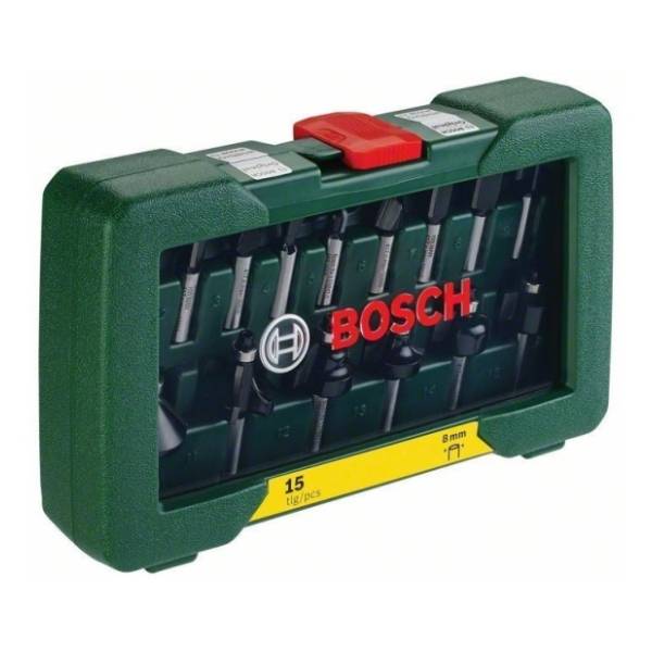 BOSCH 15-delni set TC glodala 2607019469