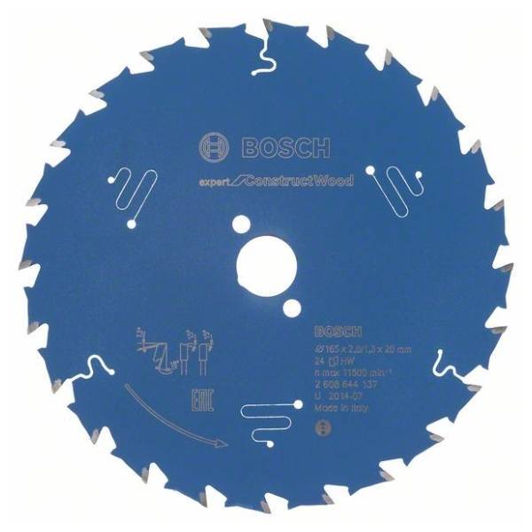 BOSCH Construct Wood list testere 165mm 2608644137