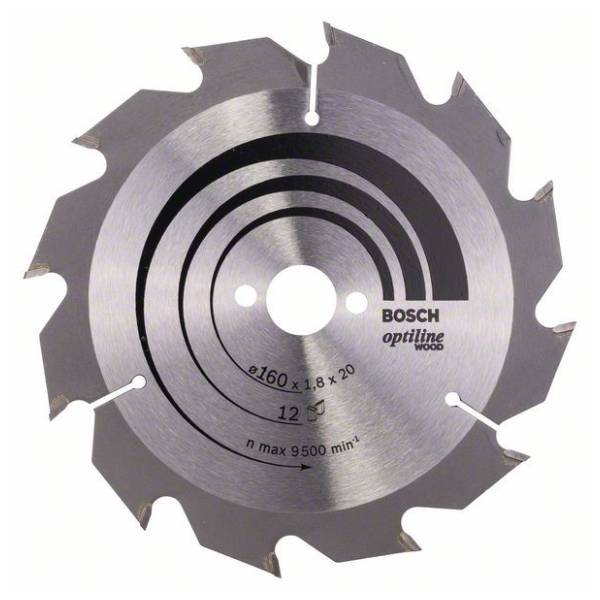 BOSCH Optiline Wood list testere 160mm 2608641170