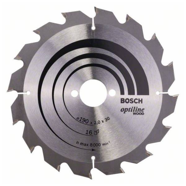 BOSCH Optiline Wood list testere 190mm 2608641184