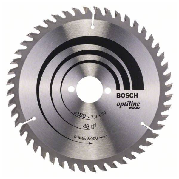 BOSCH Optiline Wood list testere 190mm 2608641186