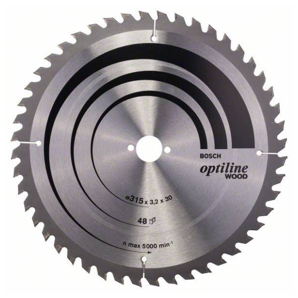 BOSCH Optiline Wood list testere 315mm 2608640673