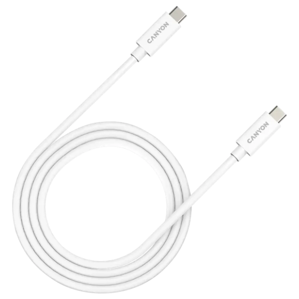 CANYON kabl USB-C UC-44 (CNS-USBC44W) 240W 1m beli
