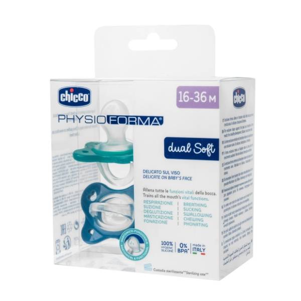 CHICCO laža Dual Soft (16-36m) plava 2kom