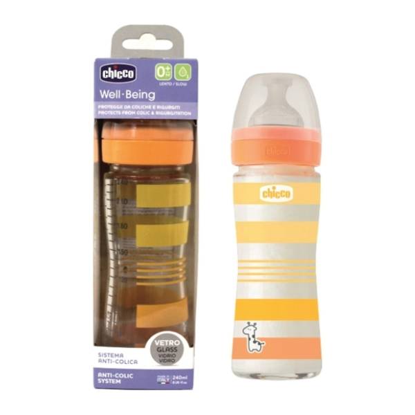 CHICCO WB staklena flašica 240ml