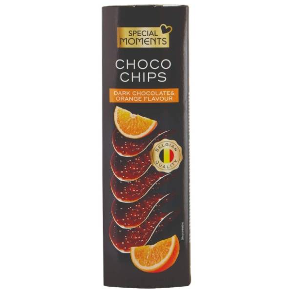 Choco chips SPECIAL MOMENTS čokolada i pomorandža 100g