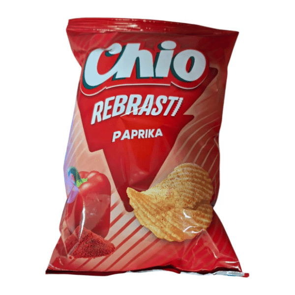 Čips CHIO rebrasti paprika 80g