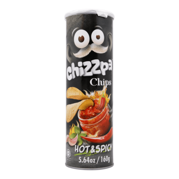 Čips CHIZZPA hot and spacy 160g