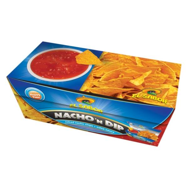 Čips EL SABOR nacho salsa 175g