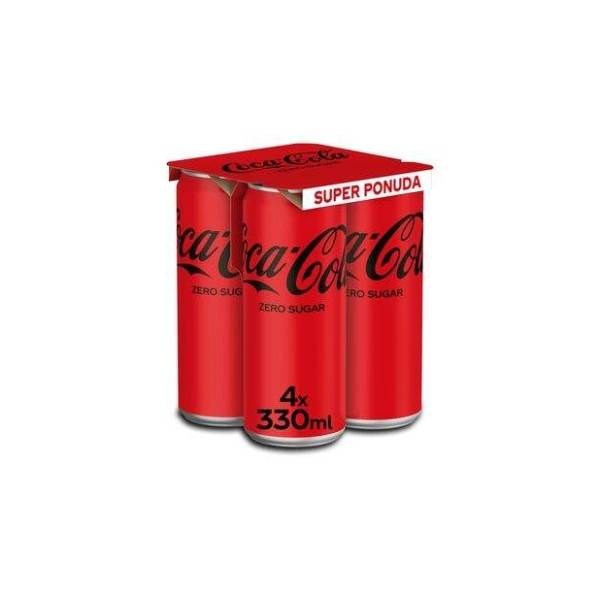 COCA COLA Zero 4x330ml