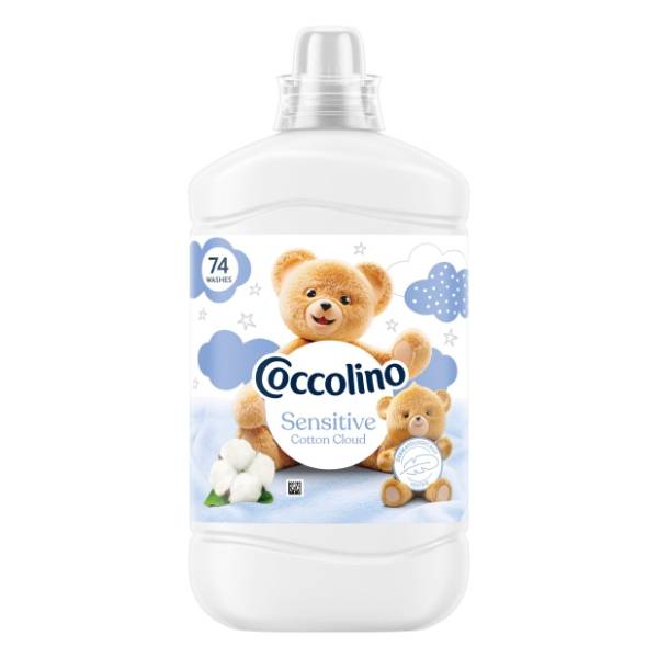 COCCOLINO Sensitive cotton omekšivač za veš 74 pranja (1,7l)