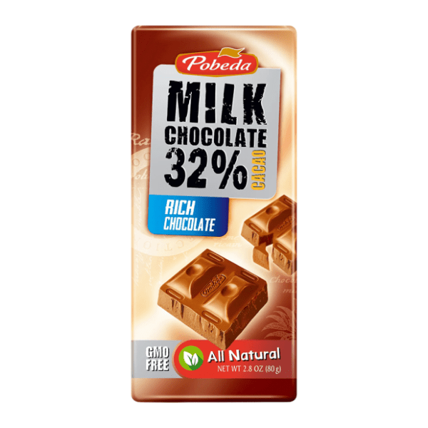 Čokolada POBEDA mlečna 80g