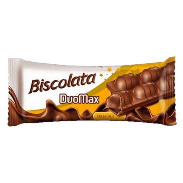 Čokoladica BISCOLATA Duomax čoko bar lešnik 44g