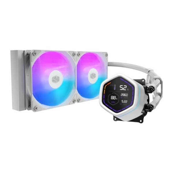 COOLER MASTER MasterLiquid Core Nex Digital 240 White vodeno hlađenje (MLX-D24M-A18PW-RD)