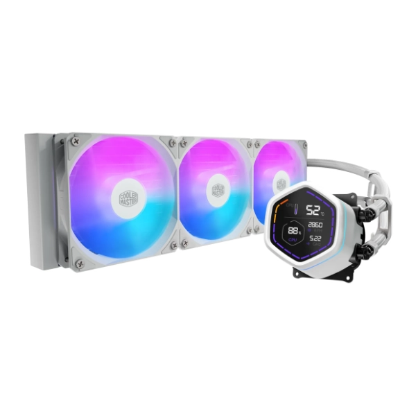 COOLER MASTER MasterLiquid Core Nex Digital 360 White ARGB vodeno hlađenje