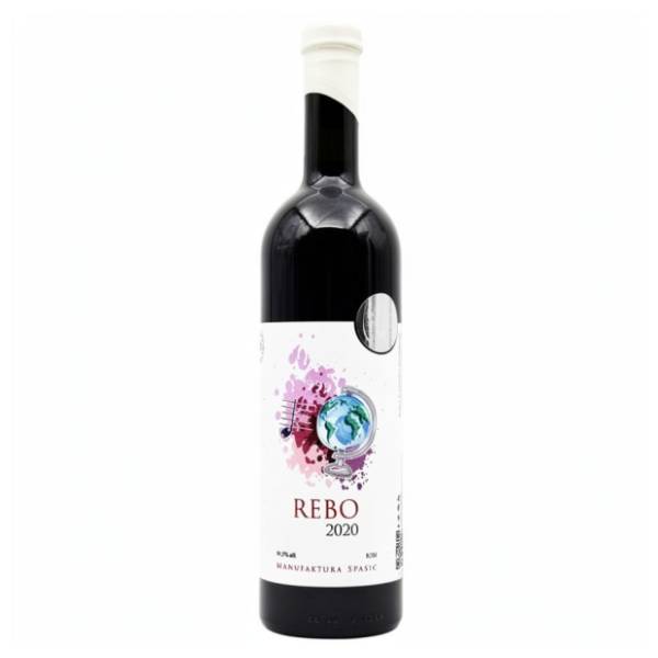 Crno vino SPASIĆ Manufaktura Rebo 0.75l