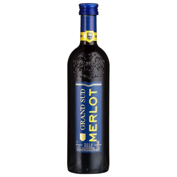 Crveno vino GRAND SUD Merlot 0,25l
