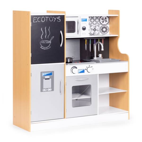  Dečija kuhinja sa zvukom i LED tablom za pisanje ECO TOYS