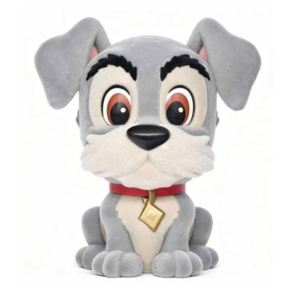 DISNEY kasica za novac Tramp flocked Lady And The Tramp