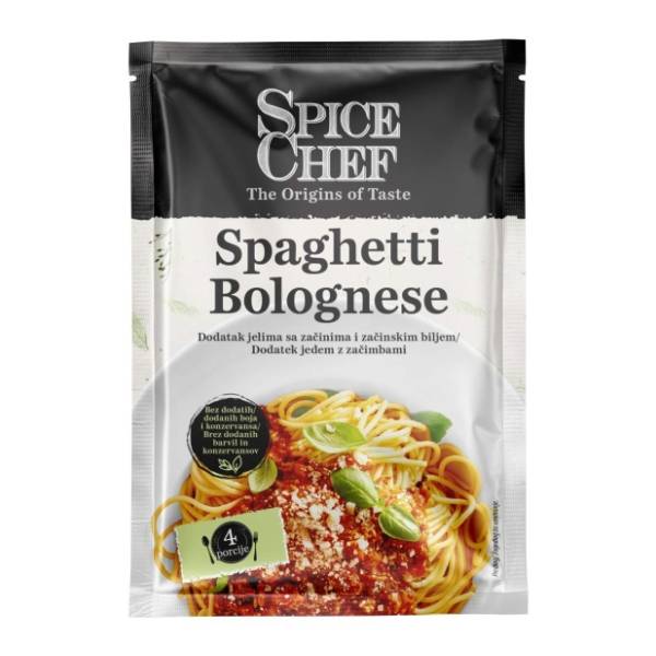 Dodatak SPICE CHEF za špagete bolognese 50g