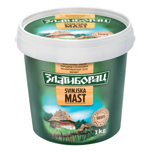 Domaća svinjska mast ZLATIBORAC 1kg