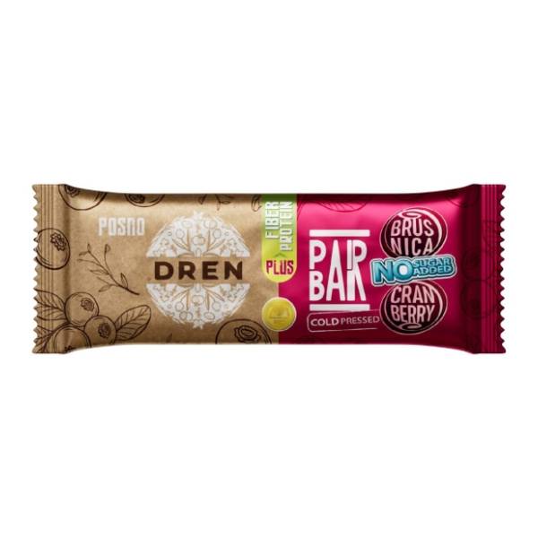 DREN par bar brusnica 40g