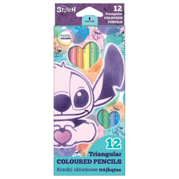 Drvene bojice STITCH 12kom