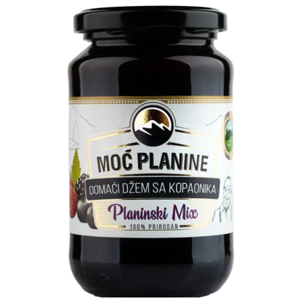 Džem MOĆ PLANINE planinski mix 420g