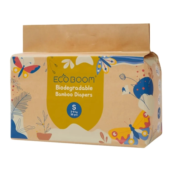ECO BOOM pelene biorazgradive joy S 36kom