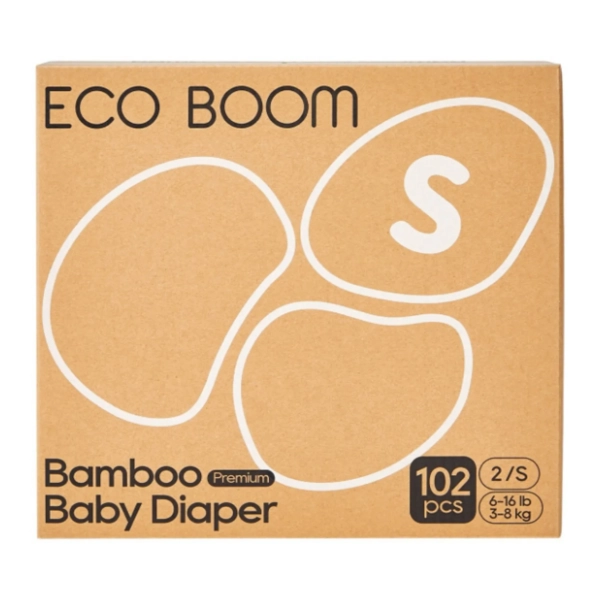 ECO BOOM pelene biorazgradive S 102kom