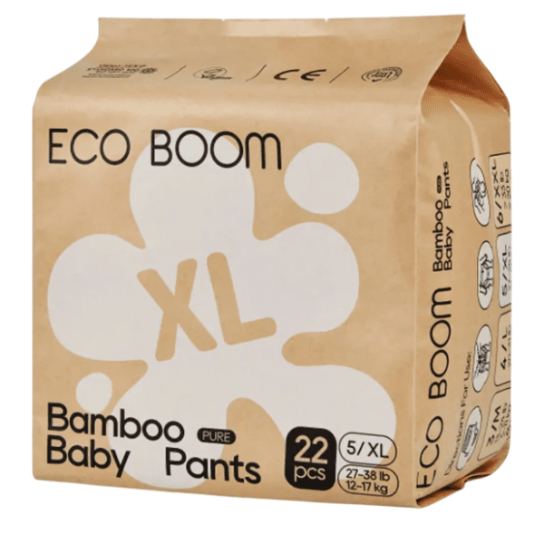 ECO BOOM pelene gaćice biorazgradive XL 22kom