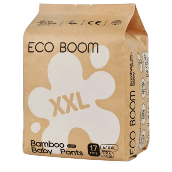ECO BOOM pelene gaćice biorazgradive XXL 17kom