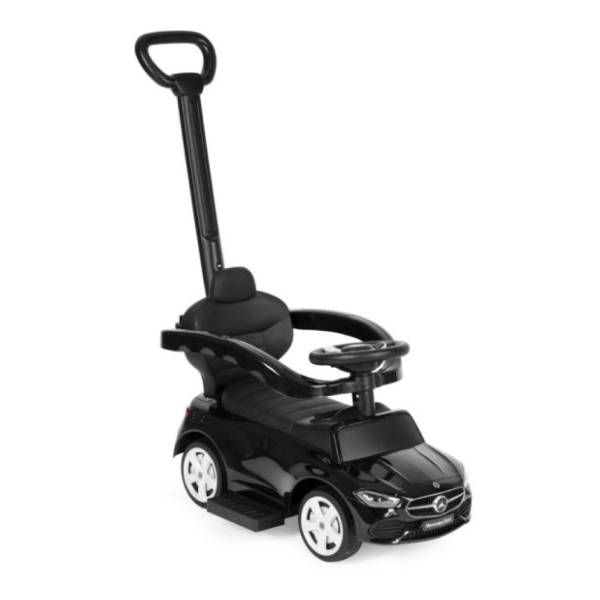ECO TOYS guralica sa ručkom Mercedes C class crna