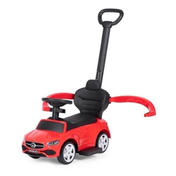 ECO TOYS guralica sa ručkom Mercedes C class crvena