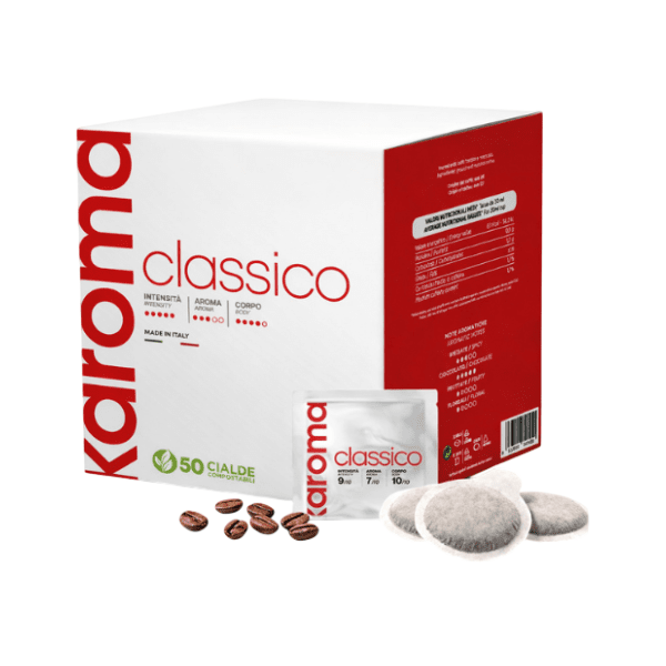 Espresso kafa KAROMA Classico cialde 50kom