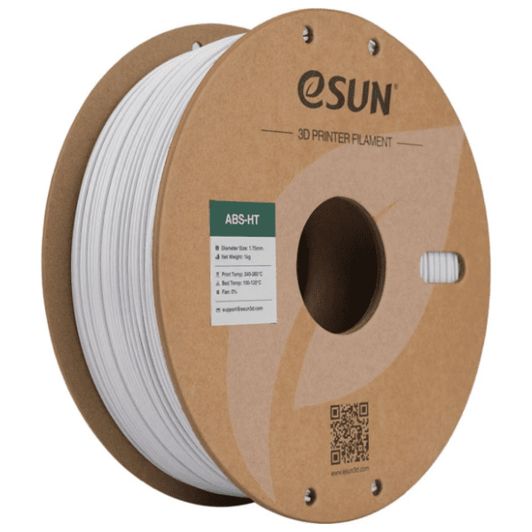eSUN ABS-HT 1,75 mm Cold White 3D filament