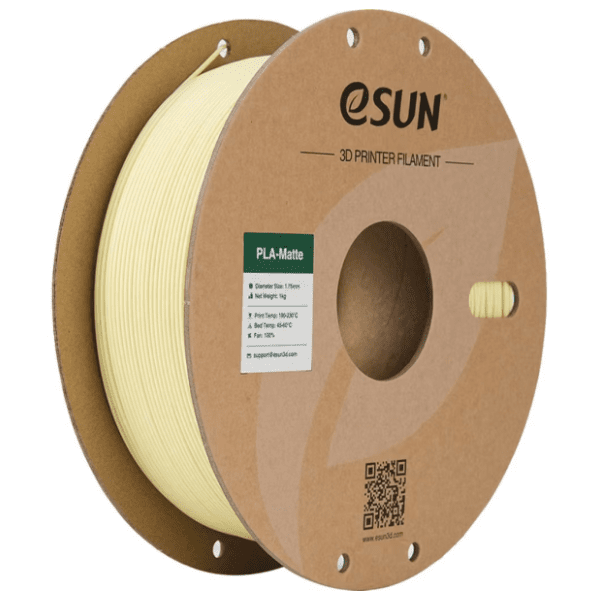 eSUN PLA Matte 1,75 mm Almond Yellow 3D filament