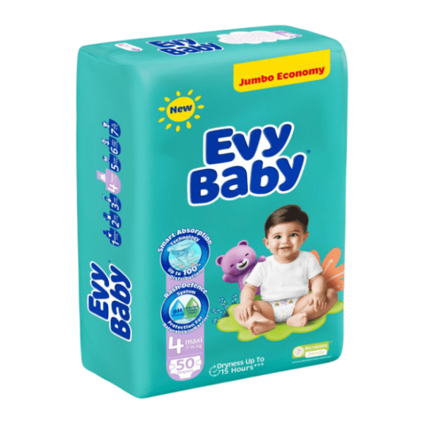 EVY BABY pelene jumbo 4  maxi 50kom