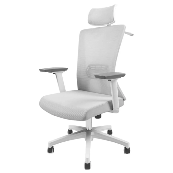 FANTECH OC-A258SV2 bela gejmerska stolica