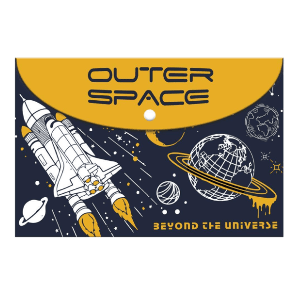 Fascikla pismo A4 OPTIMUM Outer space