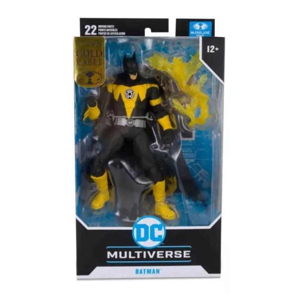 Figura Batman gold label Dc Multiverse McFarlane Toys