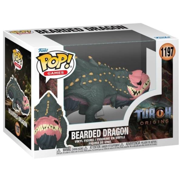 Figura Bearded Dragon Turok FUNKO