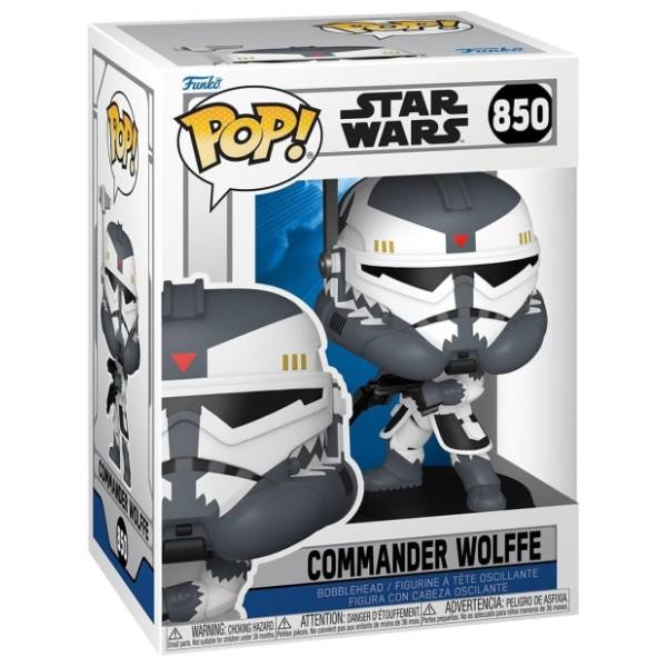 Figura Commander Wolffe Star Wars FUNKO 850