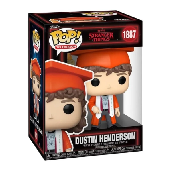 Figura Dustin Henderson graduation Stranger Things FUNKO