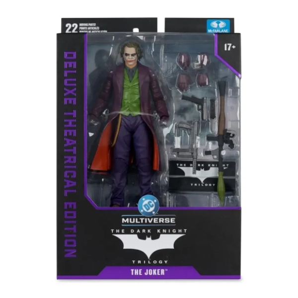 Figura Joker The Dark Knight deluxe edition McFarlane Toys