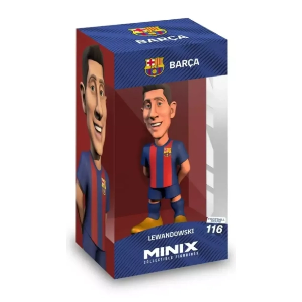 Figura Robert Lewandowski FC Barcelona MINIX