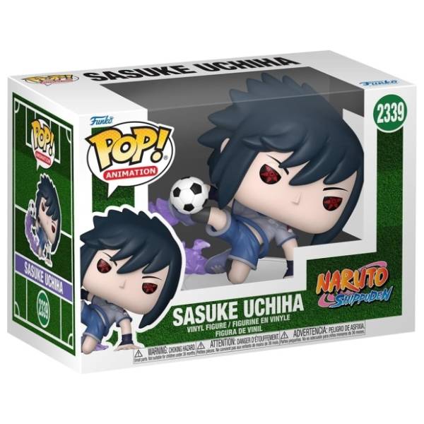 Figura Sasuke Uchiha Naruto Shippuden football FUNKO