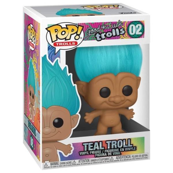Figura Teal Troll Trolls FUNKO