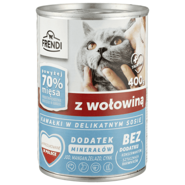 FRENDI hrana za mačke govedina 400g